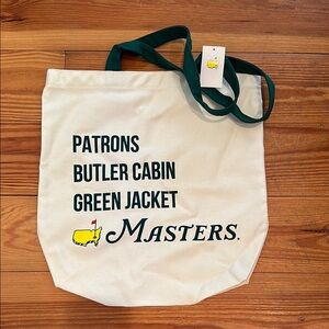 Masters Canvas Tote Bag